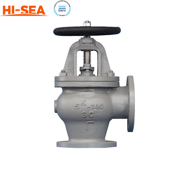 JIS F7308 Marine Cast Iron Angle Valve